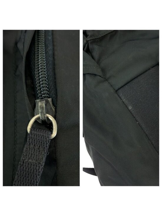 Prada Tessuto Black Silver Nylon Backpack main image 8